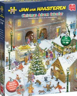 Jan van Haasteren - Adventskalender 2026 Puzzel (24 x 54 stukjes)