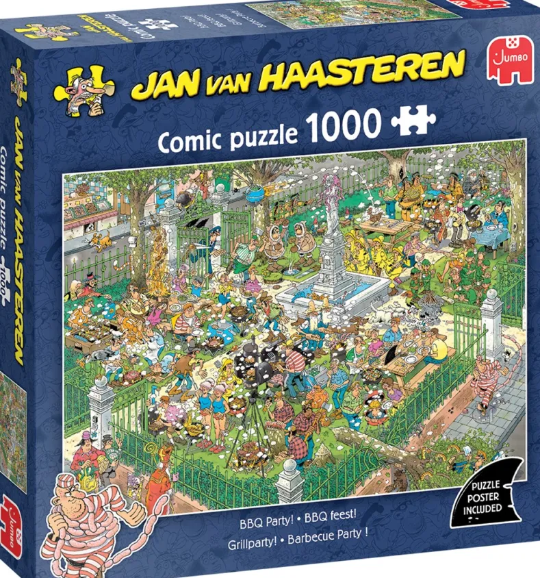 Jan van Haasteren - BBQ Feest! Puzzel (1000 stukjes)