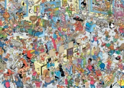 Jan van Haasteren - Bij de Kapper Puzzel (1000 stukjes)
