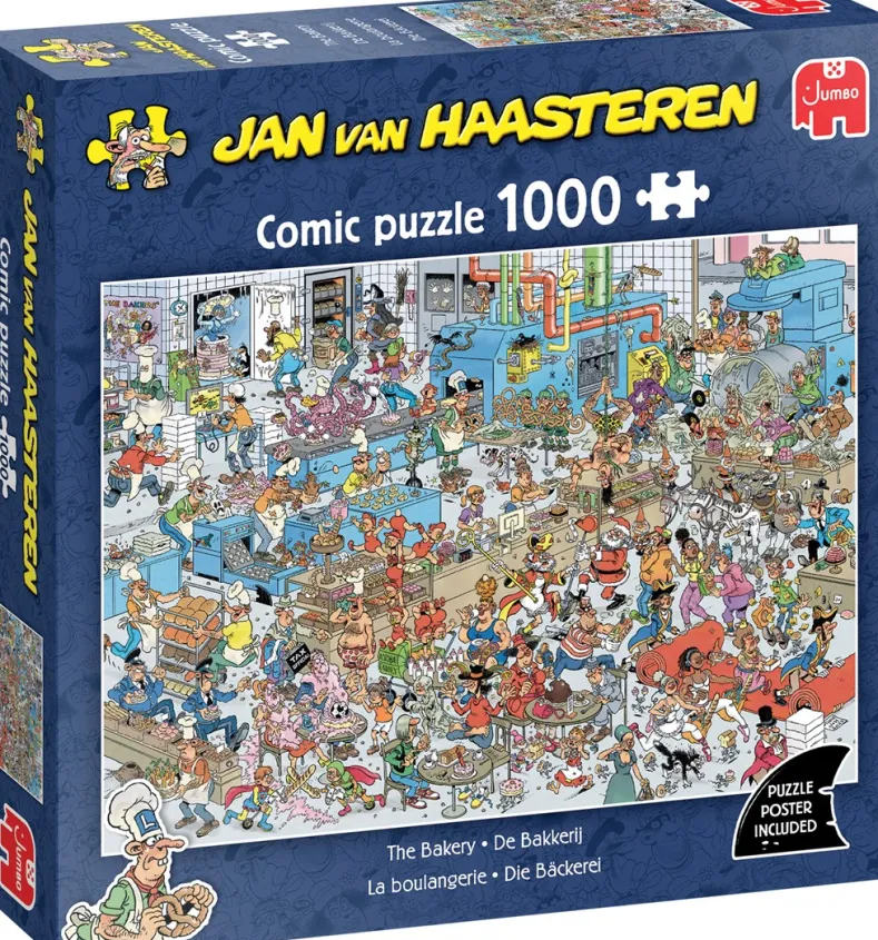 Jan van Haasteren - De Bakkerij Puzzel (1000 stukjes)