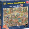Jan van Haasteren - De Bibliotheek Puzzel (500 XL stukjes)