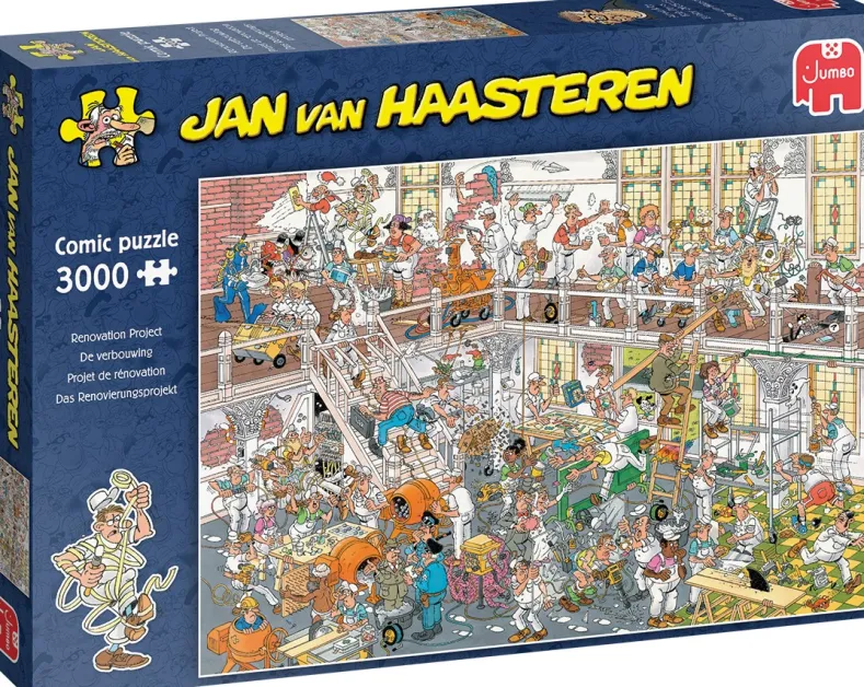 Jan van Haasteren - De Verbouwing Puzzel (3000 stukjes)