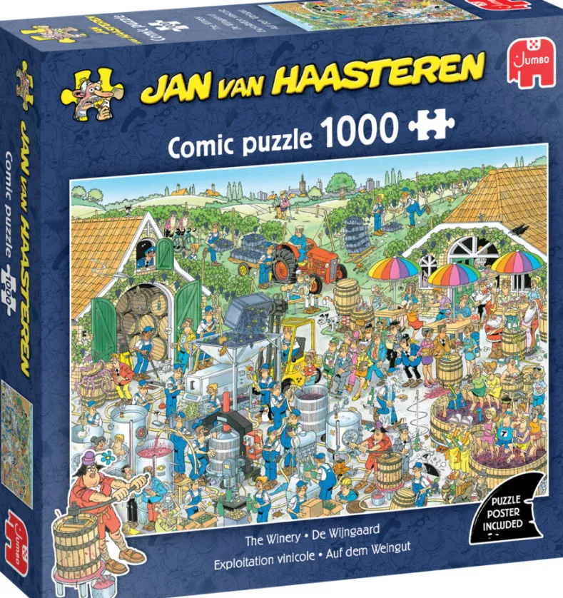 Jan van Haasteren - De Wijngaard Puzzel (1000 stukjes)