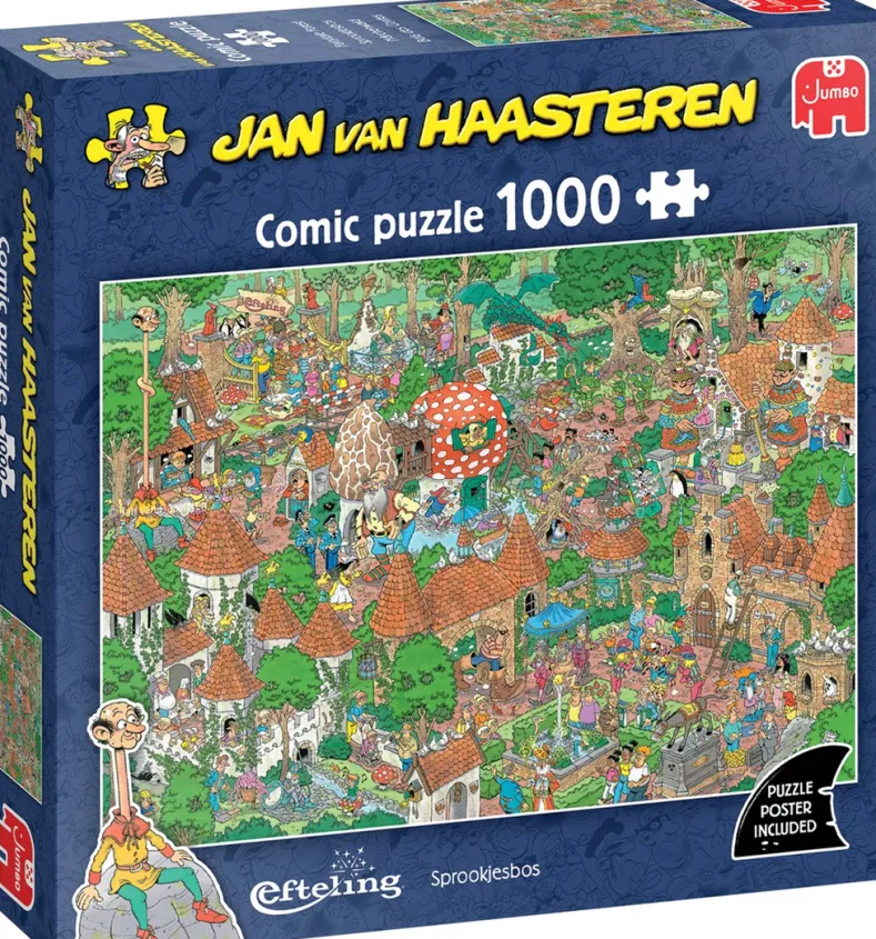 Jan van Haasteren - Efteling Sprookjesbos Puzzel (1000 stukjes)