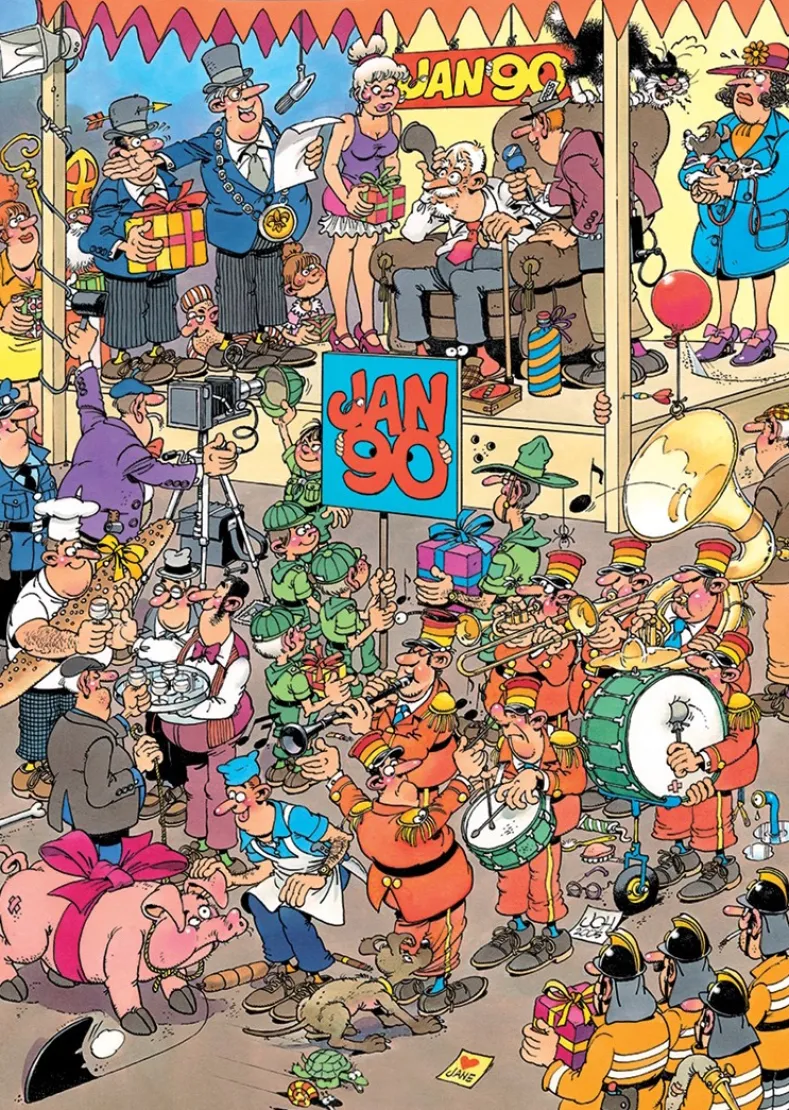Jan van Haasteren - Fijne 90ste! Puzzel (500 stukjes)