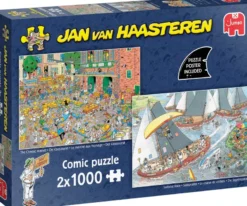 Jan van Haasteren - Hollandse Tradities Puzzel (2x1000 stukjes)