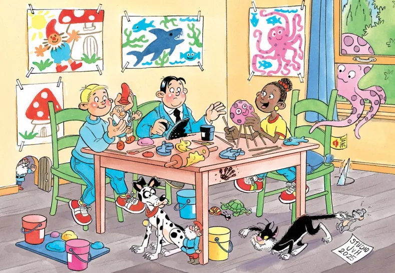 Jan van Haasteren Junior 20 - Creatief met Klei Puzzel (150 stukjes)