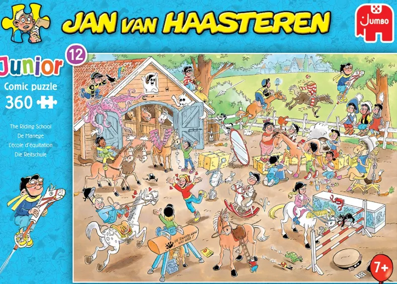 Jan van Haasteren Junior - De Manege (360 stukjes)