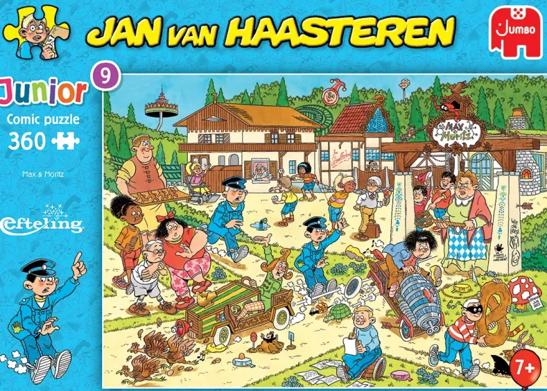 Jan van Haasteren - Junior Efteling Max & Moritz Puzzel (360 stukjes)