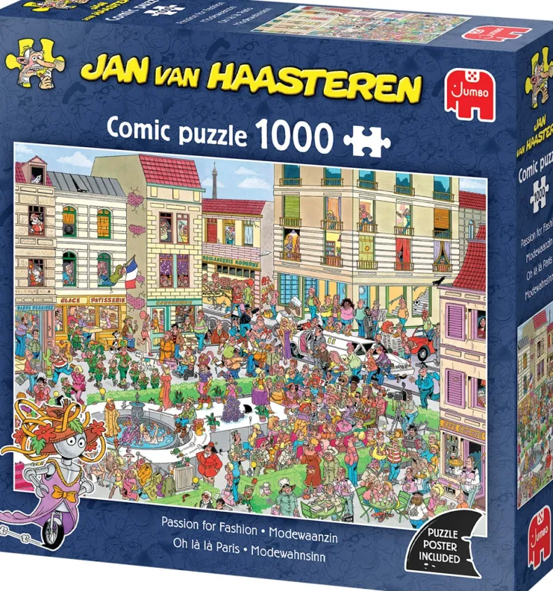 Jan van Haasteren - Modewaanzin Puzzel (1000 stukjes)