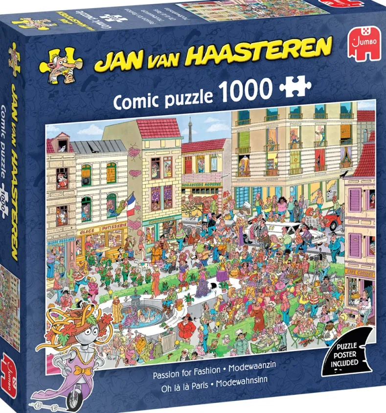 Jan van Haasteren - Modewaanzin Puzzel (1000 stukjes)