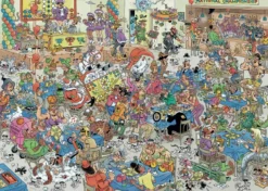 Jan van Haasteren - NK Mens Erger Je Niet Puzzel (2000 stukjes)