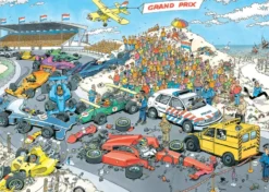 Jan van Haasteren - Nog één Rondje Zandvoort Puzzel (1000 stukjes)