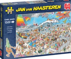 Jan van Haasteren - Op het Strand Puzzel (1500 stukjes)