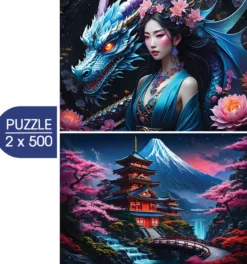 Japan Spirit - Asia Collection Puzzel (2x 500 stukjes)