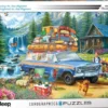 Jeep - Loading the Wagoneer Puzzel (1000 stukjes)