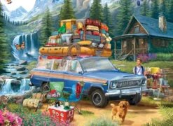 Jeep - Loading the Wagoneer Puzzel (1000 stukjes)