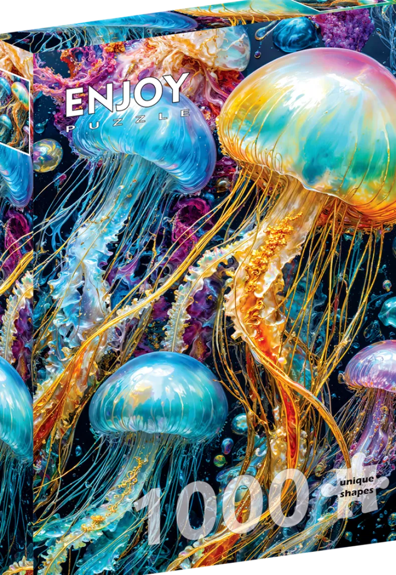 Jellyfish Glow Puzzel (1000 stukjes)