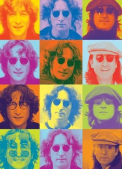 John Lennon Color Portraits Puzzel (1000 stukjes)
