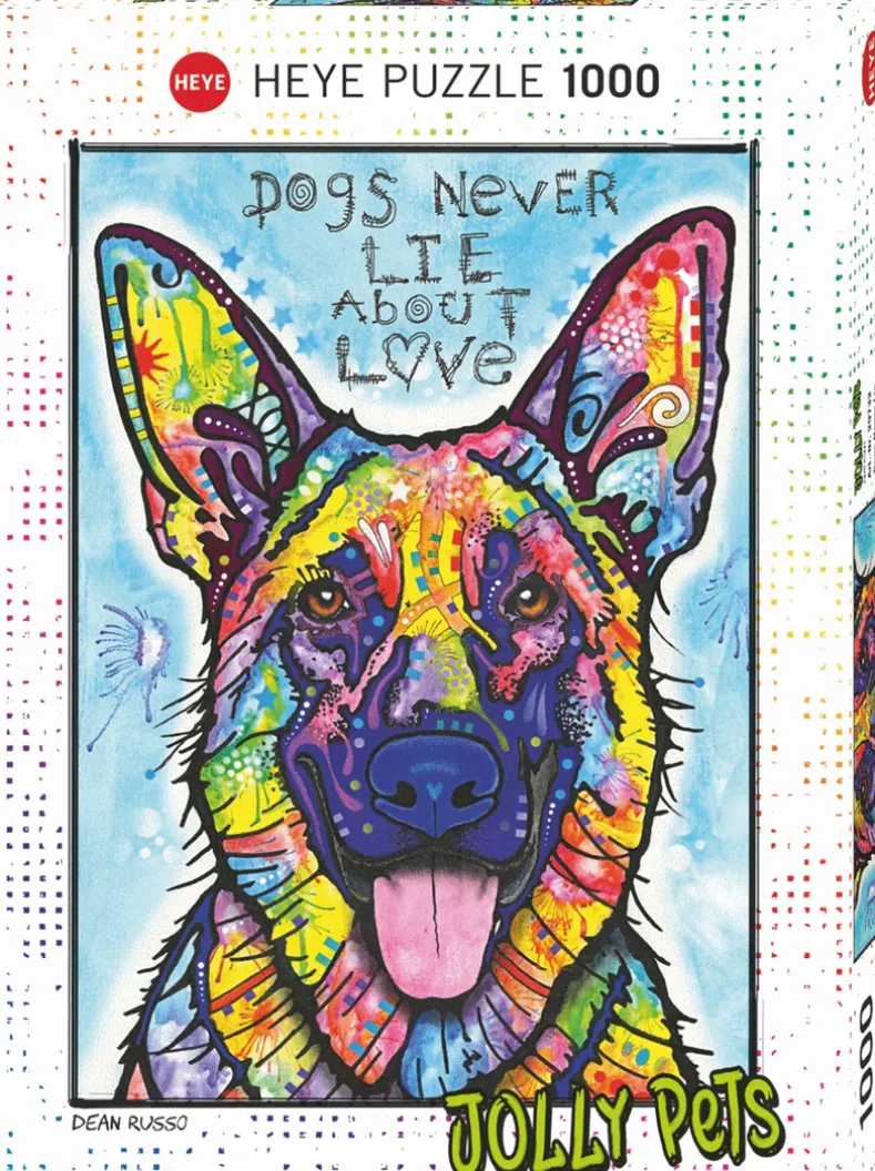 Jolly Pets - Dogs Never Lie Puzzel (1000 stukjes)