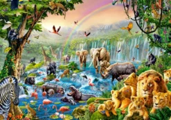 Jungle River Puzzel (500 stukjes)