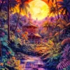 Jungle Twilight Puzzel (1000 stukjes)