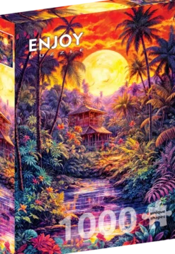 Jungle Twilight Puzzel (1000 stukjes)