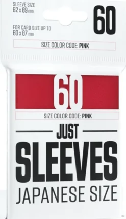 Just Sleeves - Japanese Size Red