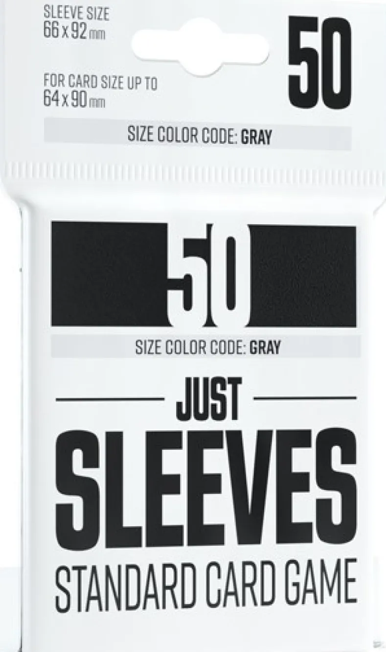 Just Sleeves - Standard Card Game Zwart (50 stuks)