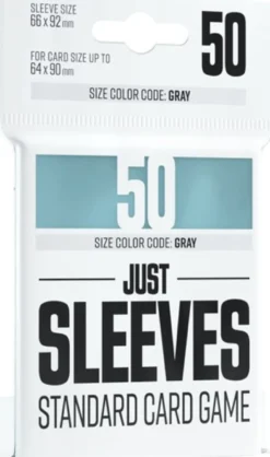 Just Sleeves - Standard Card Game Clear (50 stuks)