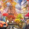 Kateryna - View of Paris Puzzel (1000 stukjes)
