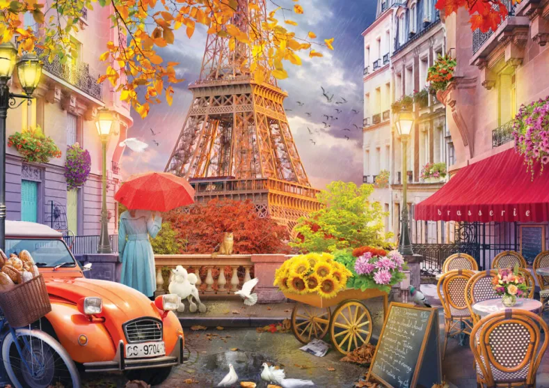 Kateryna - View of Paris Puzzel (1000 stukjes)