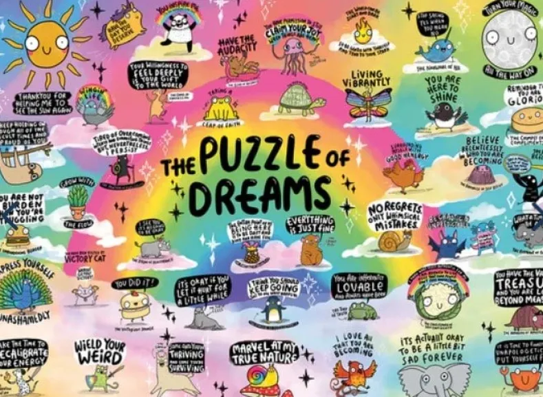 Katie Abey - The Puzzle of Dreams Puzzel (1000 stukjes)