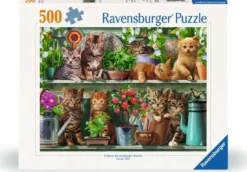 Katjes in het Rek Puzzel (500 stukjes)
