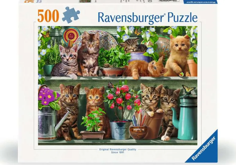 Katjes in het Rek Puzzel (500 stukjes)