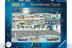 Kerstmis in de Haven Puzzel (1000 stukjes)