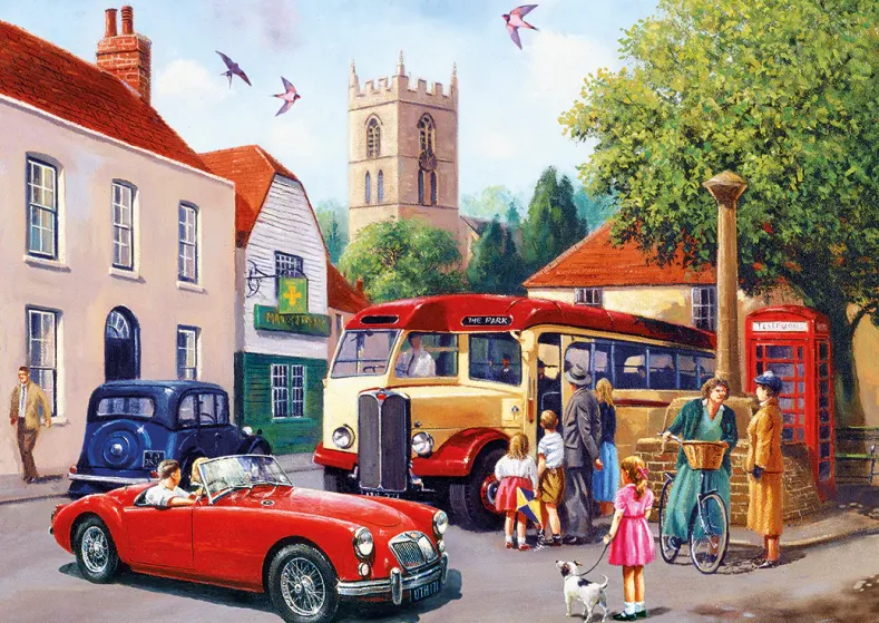 Kevin Walsh - Touring the Town Puzzel (500 stukjes)