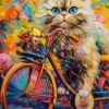 Kitten's Floral Ride Puzzel (500 stukjes)
