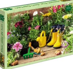 Klaar voor de Tuin Puzzel (1000 stukjes)