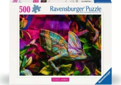 Kleurrijke Kameleon Puzzel (500 stukjes)