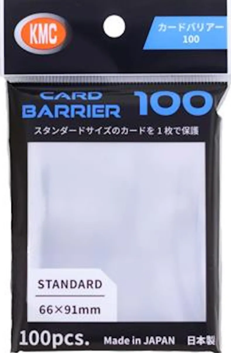 KMC - Standard Sleeves - Card Barrier 100 stuks (66x91mm)