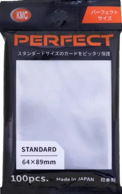 KMC Standard Sleeves - Perfect Size (100 Sleeves)
