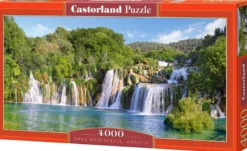 Krka Waterfalls, Croatia Puzzel (4000 stukjes)