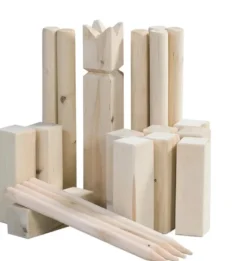 Kubb Game met Draagtas