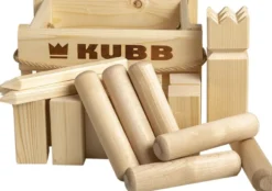 Kubb in houten box