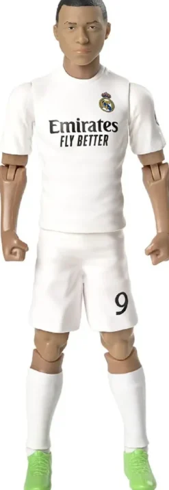 Kylian Mbappe Real Madrid – Actiefiguur Voetballer (20 cm)