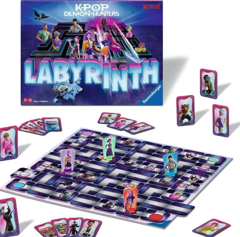 Labyrinth - KPop Demon Hunters - Bordspel