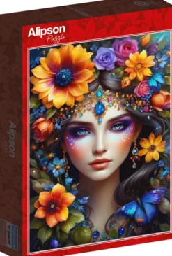 Lady of Flowers Puzzel (1000 stukjes)