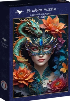 Lady with a Dragon Puzzel (1000 stukjes)