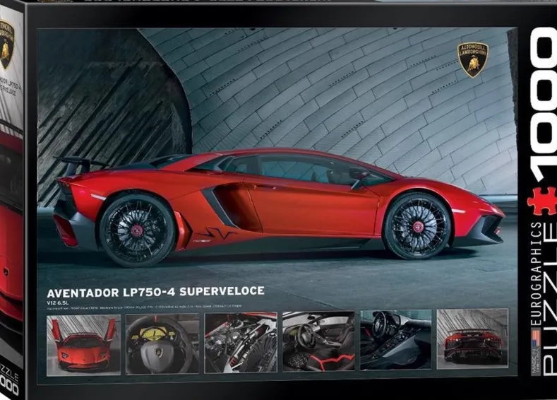 Lamborghini Aventador SV Puzzel (1000 stukjes)